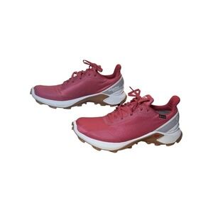 Salomon Alphacross GTX Trail Running Shoes Mens 10.5 Red Gore-Tex 408057